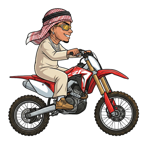 Rider de Moto Climb